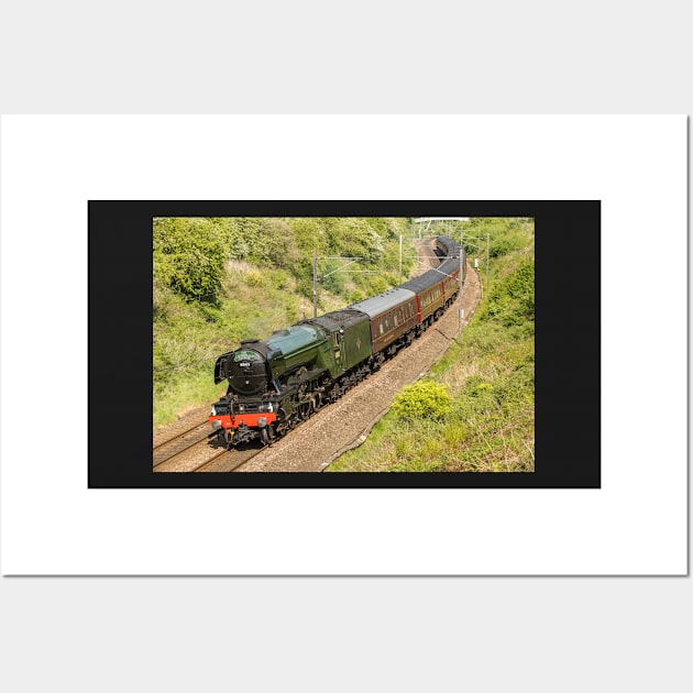 Flying Scotsman Wall Art by davehudspeth